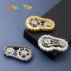 Sprockets Flywheel Fingertip Gyro Fidget Spinner Antistress Anxiety Metal Bike Chains EDC Spinner Fidget Toys For Adult Kids