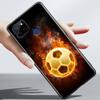 Чехол с футбольным мячом Fire Un rayo Balls для Realme C21Y C21 C25 C20 C15 C12 C11 C1 GT Master Neo Neo2 Fundas, силиконовые футбольные чехлы