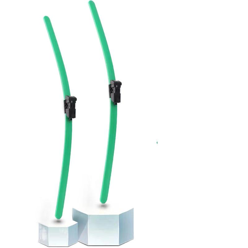 Цветной, Универсальный, Бескаркасный Передний Дворник с Резиновой Лентой для Автомобильных Лобовых Стекол