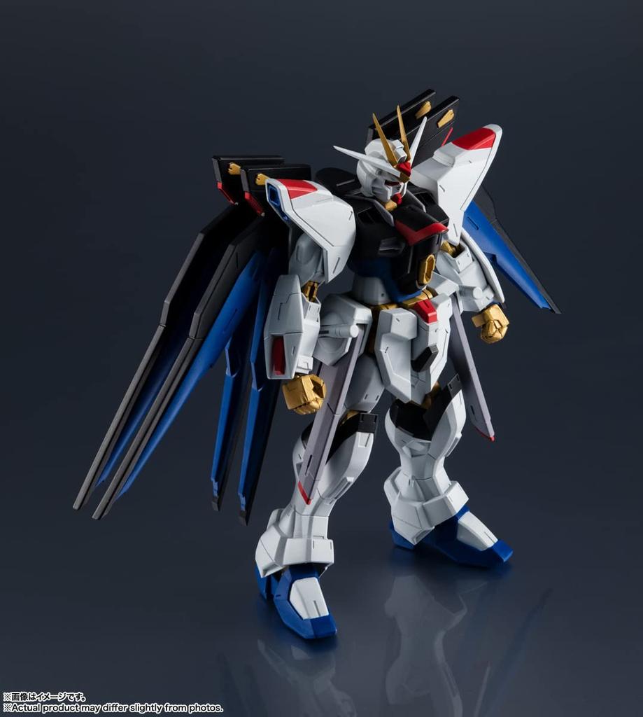 TAMASHII NATIONS GUNDAM UNIVERSE Mobile Suit Gundam SEED DESTINY ZGMF-X20A STRIKE FREEDOM GUNDAM Approximately 150mm PVC & ABS Painted Movable Figure