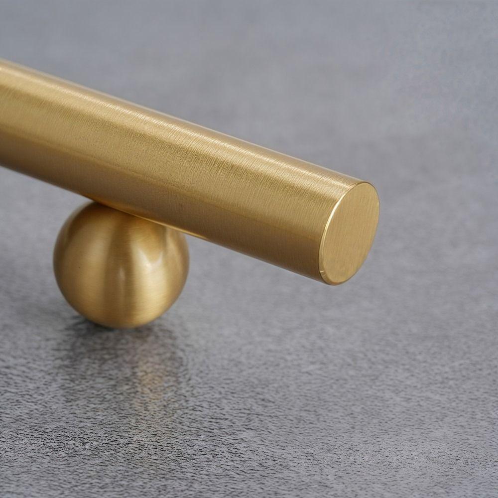 Durable Solid Brass Handles Minimalist Gold Drawer Knobs Brass Cabinet Pulls Cabinetry,Furniture