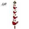 Immersive Crafting Hobby Garden Cascade DIY Crochet Kit Butterfly/Halloween/Flower/Bee/Bird/Dog Theme Art for Adults Handmade Wall Pendant