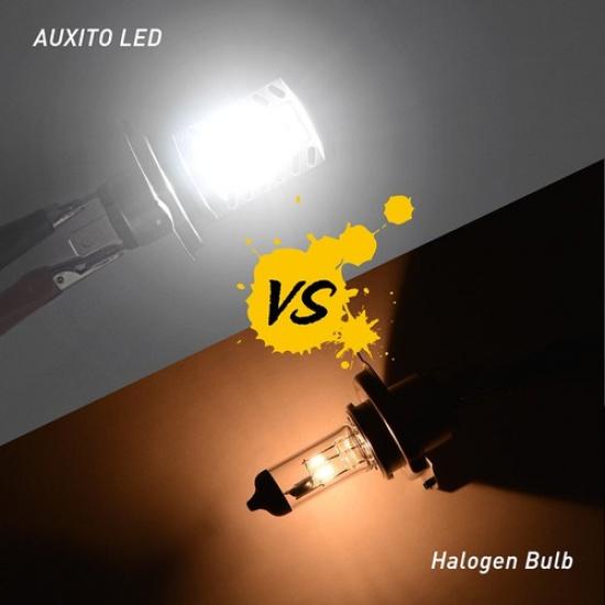 For H4 Motorcycle 6500K LED Hi/Low Beam Front Light Bulb Super Bright Headlight