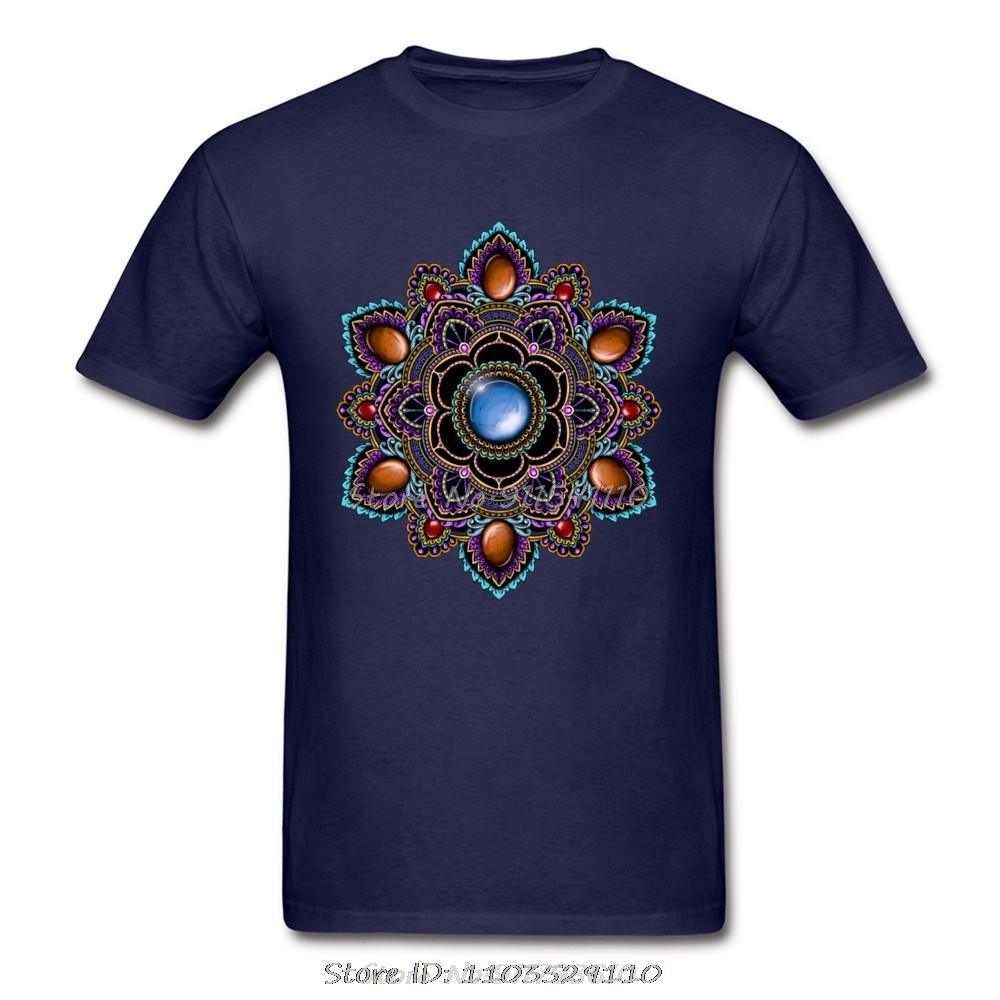 Om Tshirt Unisex Black Tshirt Purple Teal Unisexdala With Gemstones Geometric Designer T Shirts Father Day Gift Sweatshirts Cool