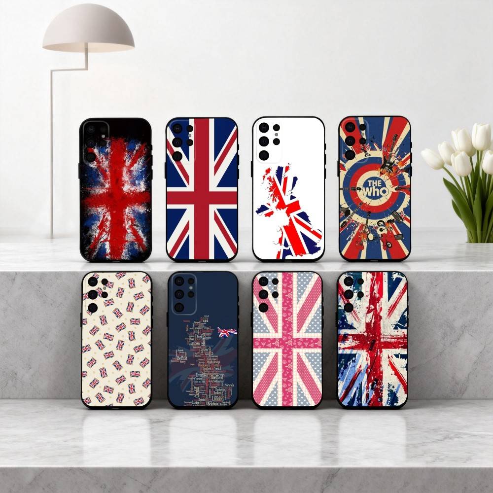 Чехол для телефона U-Union-N J-Jack-K ART для Samsung S25,24,23,22,30,21,10,9,Ultra,Plus,Lite,FE,4,5 G Мягкий черный чехол