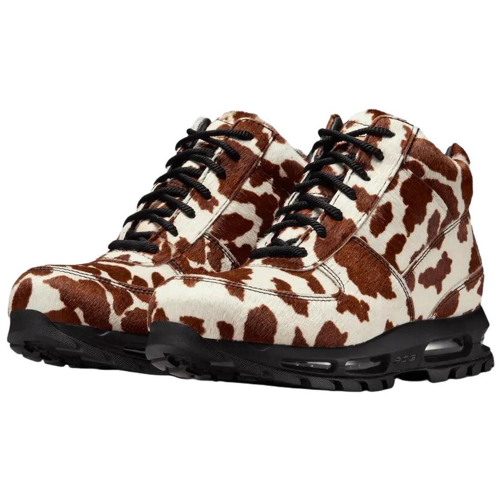 Nike Air Max Goadome 'Pony Hair Pack - Cow Print' (Unisex) Sail / Cacao Wow / Sail / Black Outdoor Shoes IO4635 100