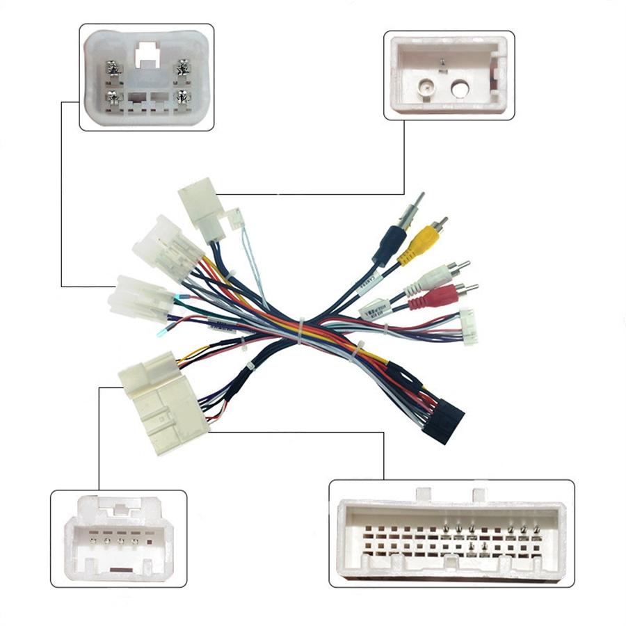 1 X 16Pin Audio Wiring Harness W/Canbus For Subaru XV/Crosstrek Forester17-19