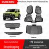 Высокобортные износостойкие водонепроницаемые ТПЭ коврики для пола для Jiminy Suzuki Jimny
