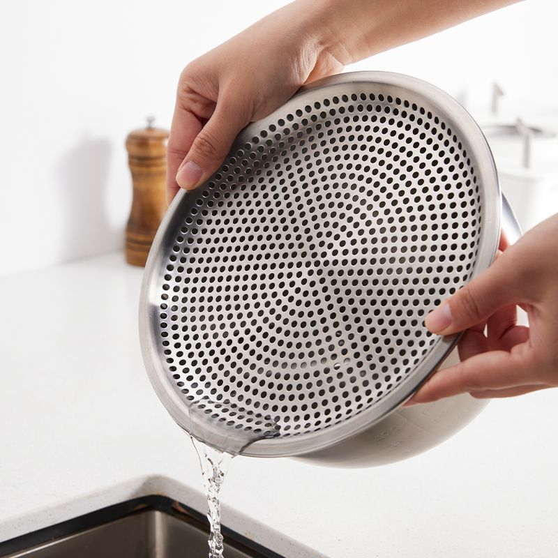 Раковина из нержавеющей стали, углубленное кухонное приспособление для взбивания, ванна для смешивания и приготовления пасты, салата, мытья овощей, ванна для слива масла