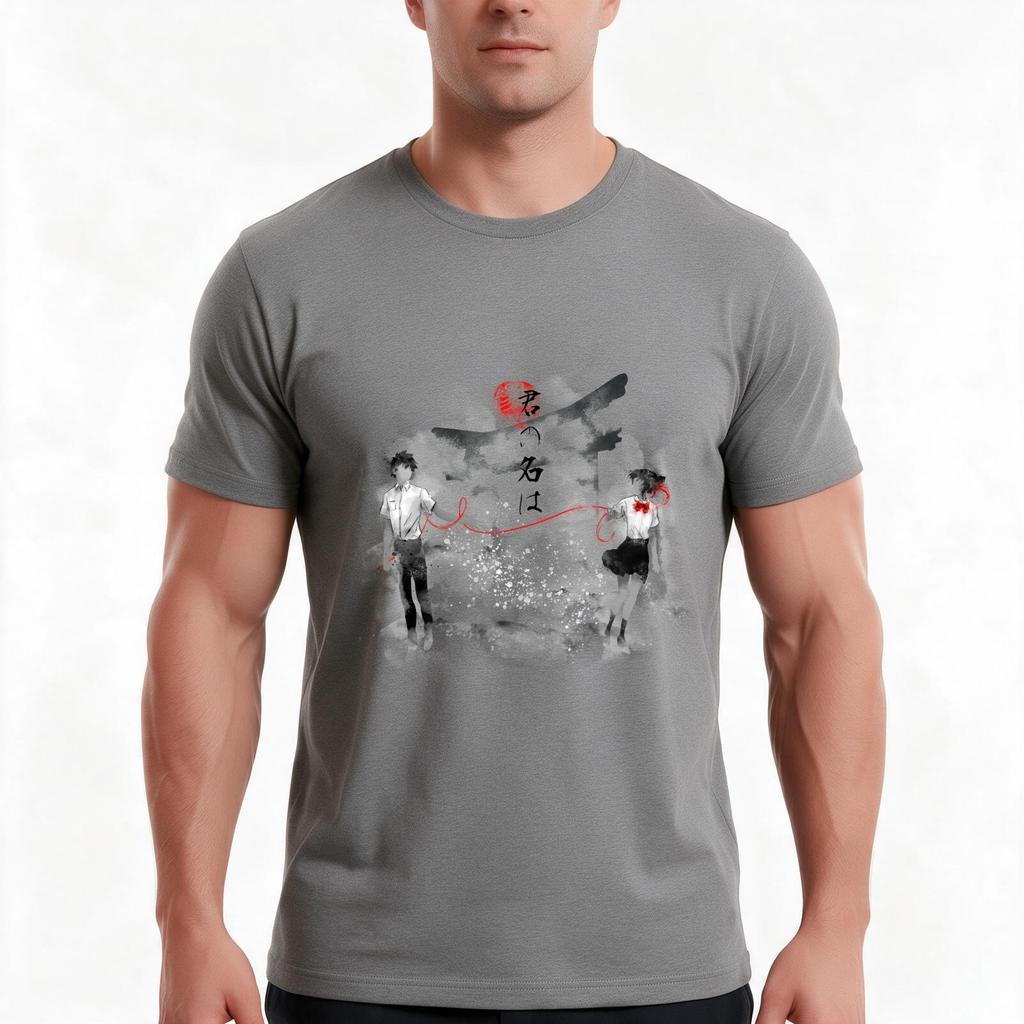 Your Name Tshirt Summer Casual Cotton Tee Oversized Streetwear Tops Vintage Graphic Print Loose Fit Short Sleeve