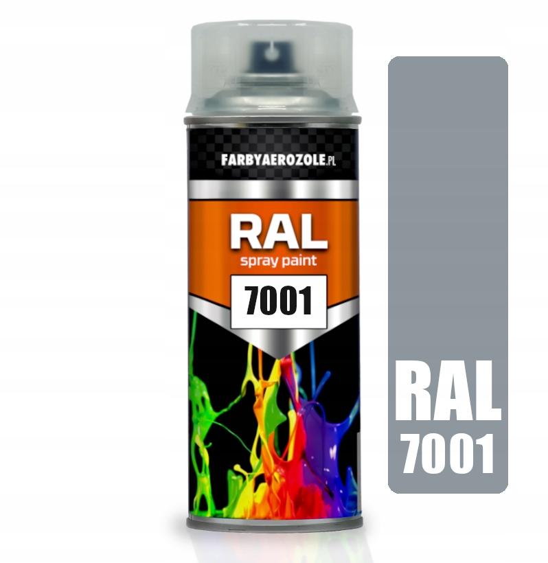 ACRYLIC SPRAY VARNISH RAL 7001 LIGHT GREY