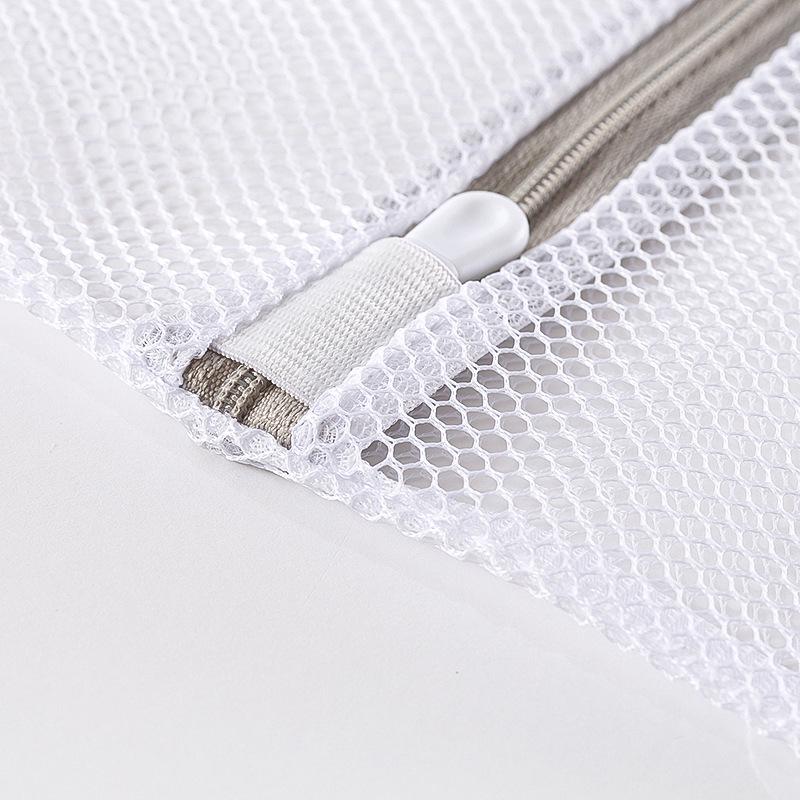 Утолщенный мешок для стирки из мелкой сетки для стиральной машины – Защитный сетчатый мешок для одежды, нижнего белья и бюстгальтеров