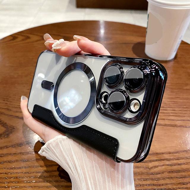 Флип кожаный магнитный чехол для телефона с беспроводной зарядкой для Iphone 14pro Max 13 12 11 Pro Max 14 Plus противоударный чехол для сумки с отсеком для карт