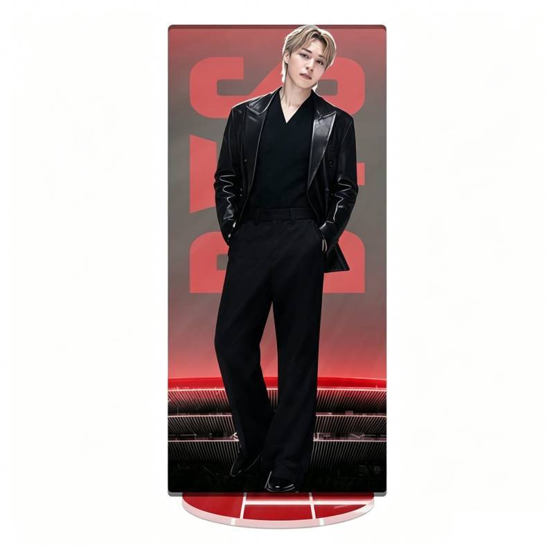 Акриловый дисплей BTS World Tour с ЧПУ-резкой и бесшовной печатью для подарка и декора