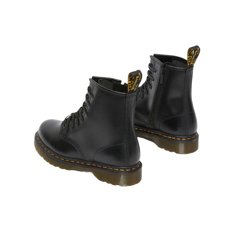 Dr. Martens 1460 Xtrm Lace Top Grain Leather Glossy Lace-Up Short Boots Unisex Boots Black 27473001