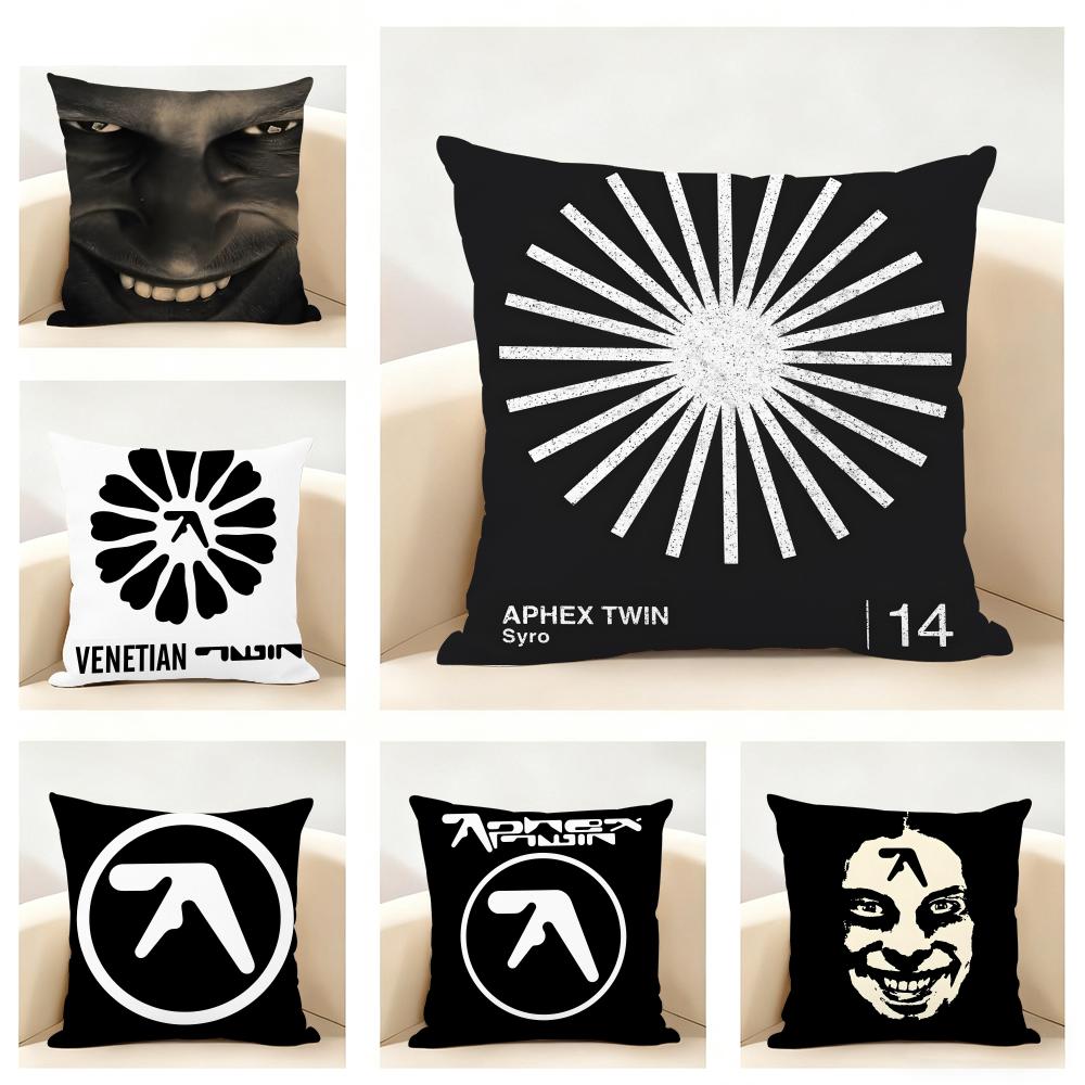 James Singer RRichard DDavid Cushion Cover Linen Pillowcase Soft for Sofa Bed Home Room Decor