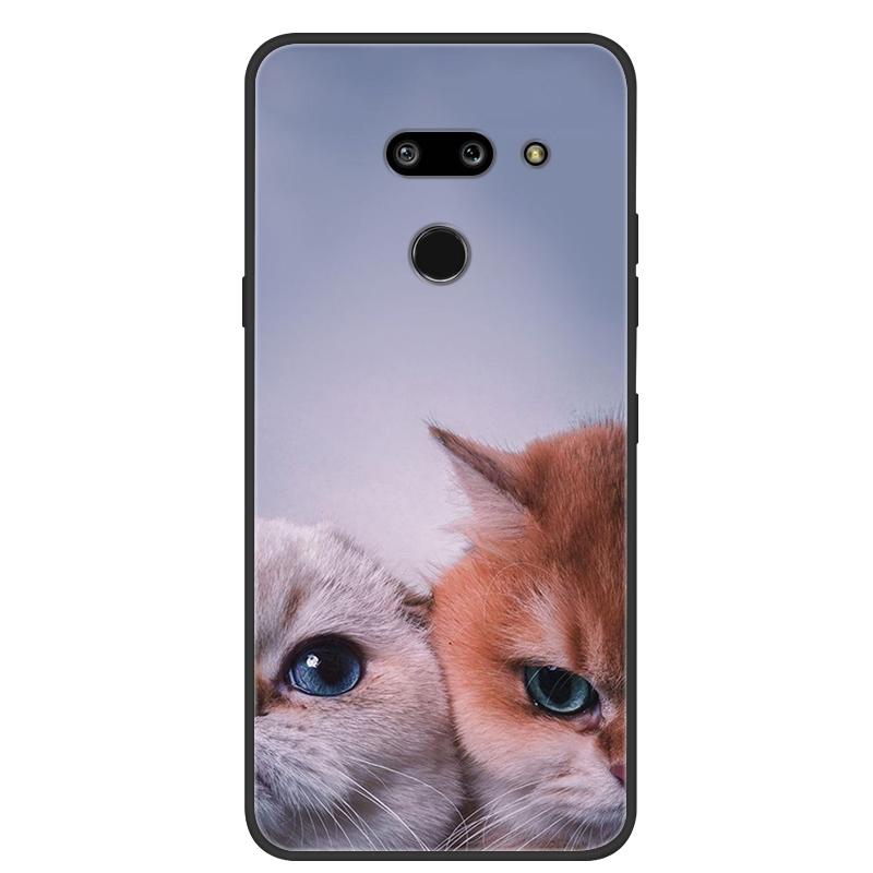 For LG G8 ThinQ Case Soft Silicon TPU Phone Case Cover for LG G8 ThinQ Back Cover G8thinQ G 8 Bumper Funda Shells Protective
