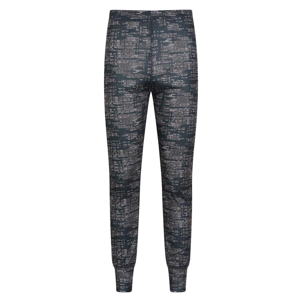 Mountain Warehouse Mens Talus Dash Print Thermal Bottoms