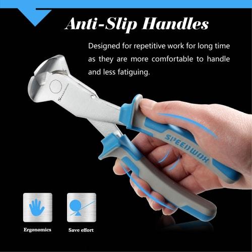 SPEEDWOX End Nippers, 185mm Long, Professional Hobby Beading Tool, DIY Cutting Tool, Professional Grade, Beginner-Friendly, for Home Repairs, Accessor