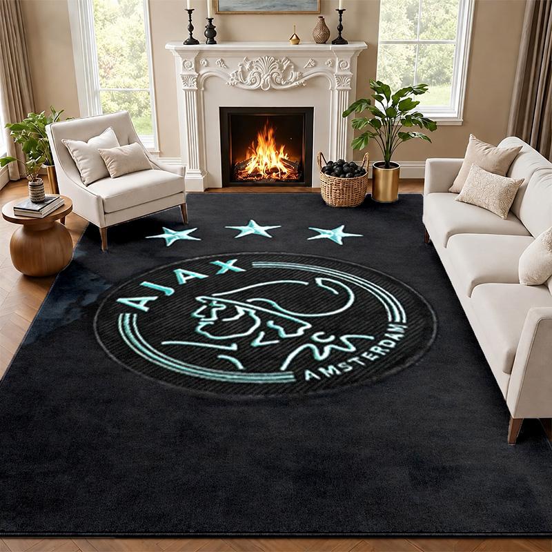 AFC Ajax Carpet Door Mat for Living Room or Bedroom Protective Mat Under Chair Office Decoration Christmas Gift Birthday Present
