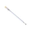 1Pc 37Cm 5 Section Telescopic Stainless Steel Am Fm Radio Universal Antenna