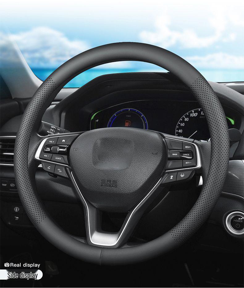 Universal Hongqi Steering Wheel Cover for H5 H7 H9 HS7 L5 E-HS3 E-HS9 HS5 - Year-Round Protection