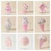 Cartoon Candy House Christmas Decorations Multicolor Hanging Pendants  Cristmas