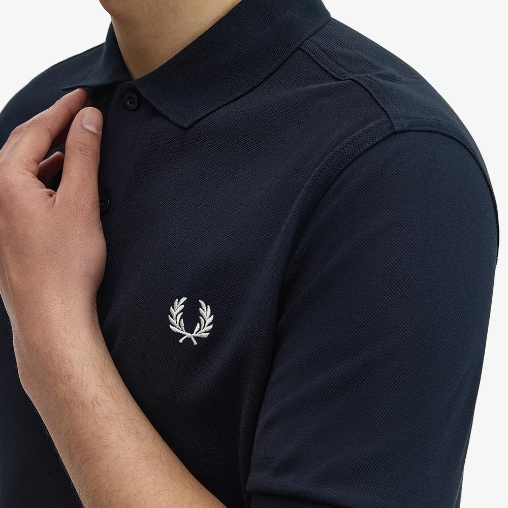 FRED PERRY [M6000] Plain Fred Perry Shirt - Navy/White M6000-608