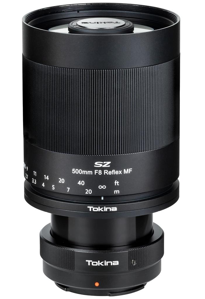 TOKINA SZ 500mm F8 Reflex MF Telephoto Mirror Canon Manual Interchangeable 640685 Lens, EF-M Mount, Focus, Mount, Full-Frame Compatible,