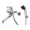 SANEI Single Shower Mixer Faucet, 1.6m Hose Length, One-Touch Lever Operation, for General Use, SK170-S9L19, Silver