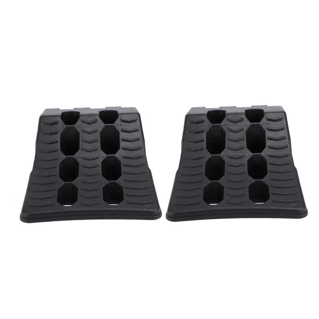 2PCS Wheel Chock Heavy Duty Anti Slip Weatherproof High Stability Wheel Wedge for Travel Trailer RV