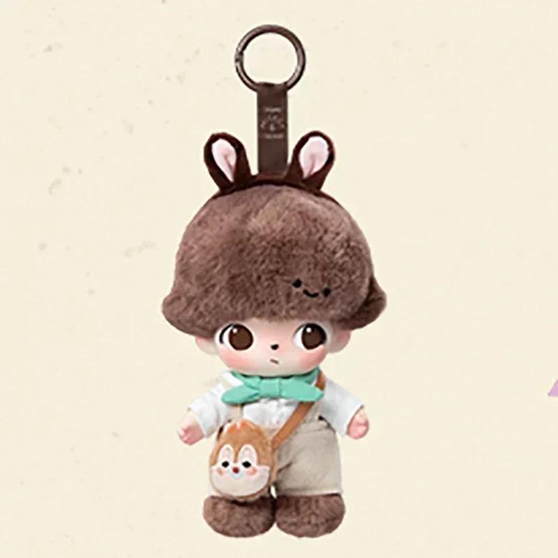 DIMOO WORLD x Серия Оригинальный Сюрприз Слепой Бокс Мистери Бокс Виниловый Плюшевый Брелок, Милые Аниме Фигурки Украшения Фигурки Куклы