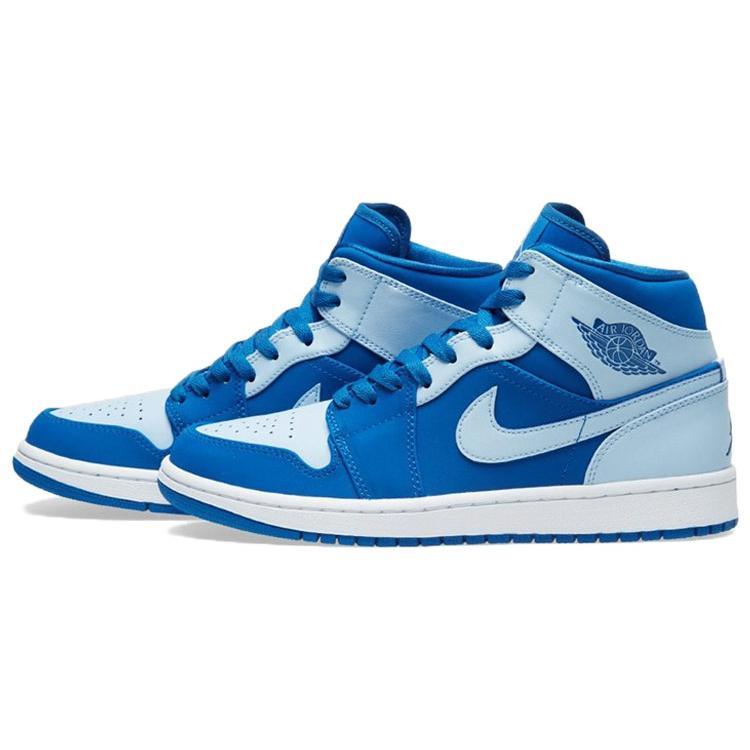 Jordan 1 Ретро Средний Командный Королевский Ледяной Синий 554724-400