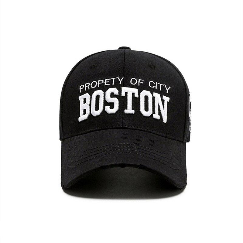 Northwood Хип-хоп BOSTON Бейсбольные кепки с буквами Мужчины Женщины Snapback Шляпы Хлопковая кепка для гольфа Папа Шляпа Кепка дальнобойщика