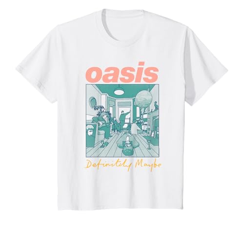 Oasis – Definitely Maybe Розовая футболка