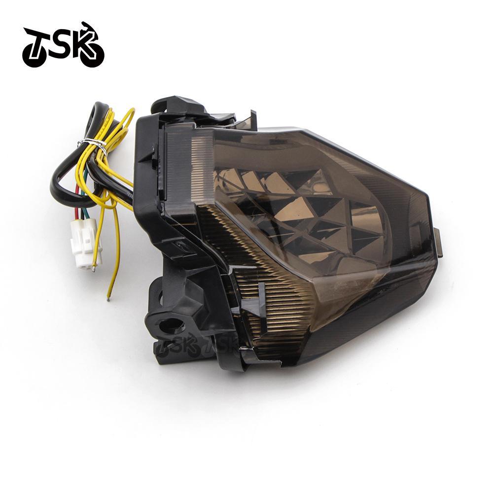 Motorcycle LED Taillight Moto rear Brake Light Indicator Lamp for Yamaha MT25 2015-2023 R3 R25 2015-2021 MT07 2014-2017 MT03