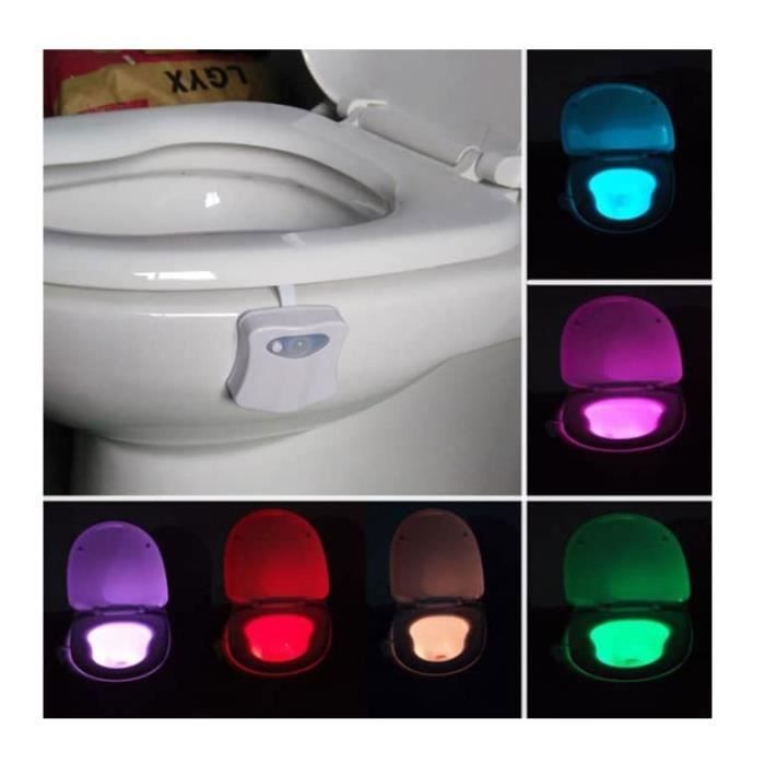 Eclairage LED - AUTREMENT - Luminaire WC - Capteur de Mouvement - 8 Coloris - Design Contemporain