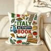 Art IItaly CCulture SSeries Cushion Cover Pillow Case Antidustmite Pillowcase Silky Short Plush Sofa Cushion Cover hot