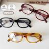 Винтажные очки Y2k с полной оправой, блокирующие синий свет, женские очки для зрения, модные очки с толстой оправой из ПК для вечеринки