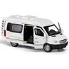 1/32 Scale Benz Sprinter MPV Diecast Car Model Toy, Pull Back Toy Vehicle with Sound and Light for Kids Toddler Boys Girls Gift Collection