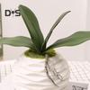 Искусственное растение, бабочка, лист орхидеи, сделай сам, домашний офис, настольный декор бонсай