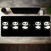 Modern Desk Mat Mouse Pad Large Desk Mat Cloth Surface Natural Rubber Base for Gaming PC Laptop Keyboard Desk Setup Desk Pad Acc