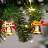 Party Decor New Year Gift Christmas Bells Golden Bell Christmas Decorations Christmas Tree Pendant