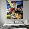 YuYu Hakusho Wall Tapestry Aesthetic Wall Hanging Printed Fabric Blanket Decorative Tapestries for Bedroom Living Room Home Decor