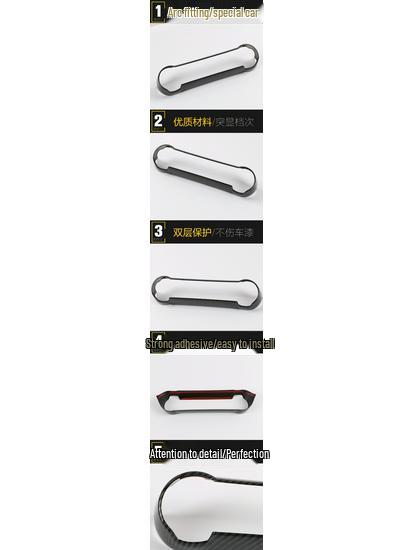 RAV4 2020 AC Switch Trim Ring & Button Cover Set