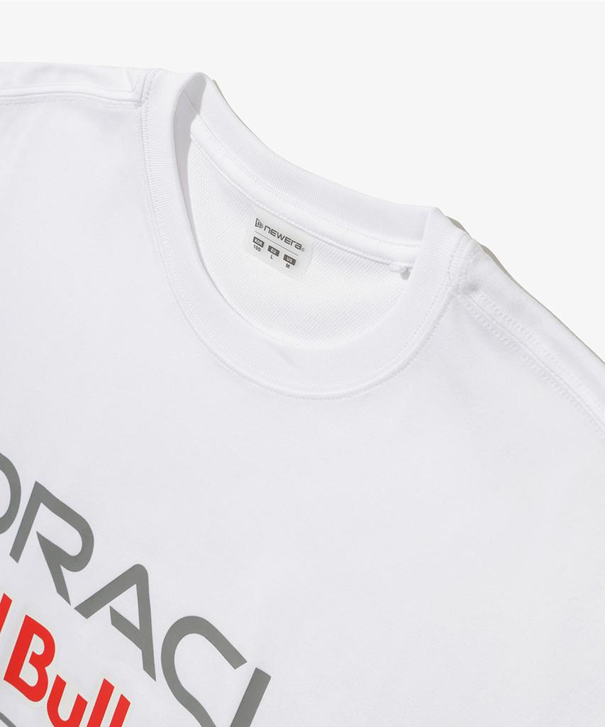 New Era Белая футболка с логотипом Oracle Red Bull Racing