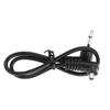 3.5mm Jack Plug Flash Sync Cable Cord with Screw Lock to Male Flash PC