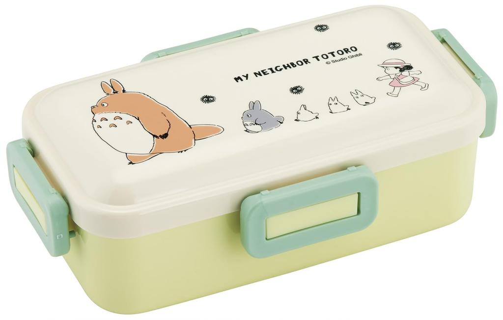 Skater Lunch Fluffy Packing Dishwasher Microwave Made in Ghibli My Neighbor Totoro Marching Design Box, Design, 1-Tier, 530ml, Safe, Safe, Japan,