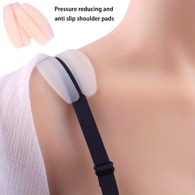 1Pair Reliable Silicone Shoulder Support Pads for Long-Lasting Use