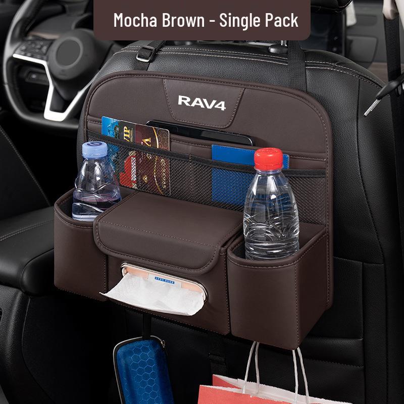Toyota RAV4 Seat Back Multi-Functional Car Storage Bag with Cup Holder